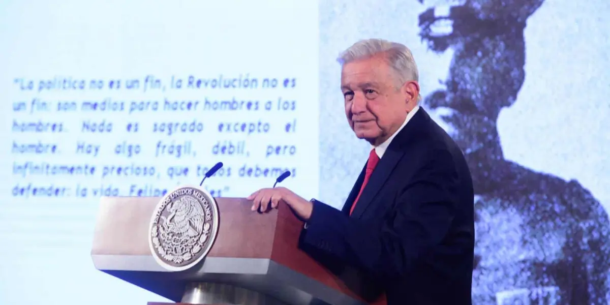 Andrés Manuel López Obrador, presidente de México.