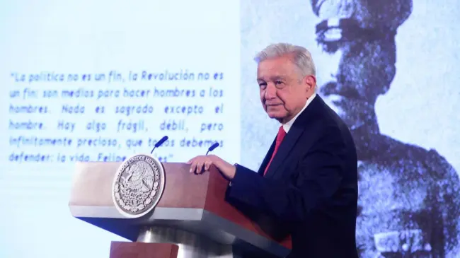 Andrés Manuel López Obrador, presidente de México.