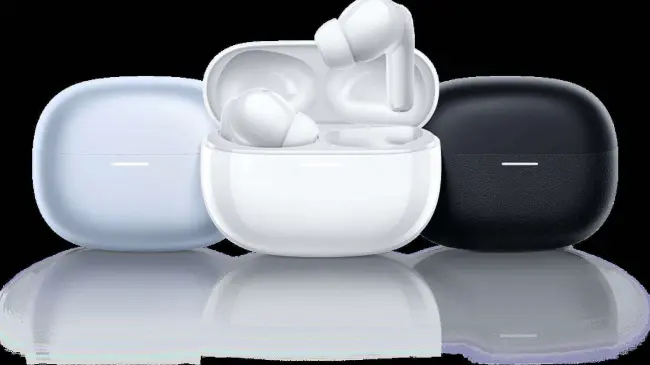 Auriculares Xiaomi Redmi Buds 5 Pro con cancelación de ruido, que están disponibles en 3 colores. Foto: Cortesía