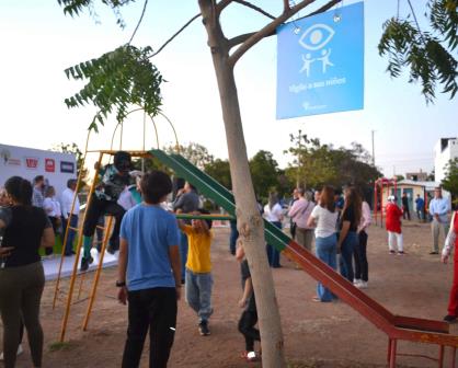 Empresas unen esfuerzos para mejorar juntos cuatro parques de Culiacán