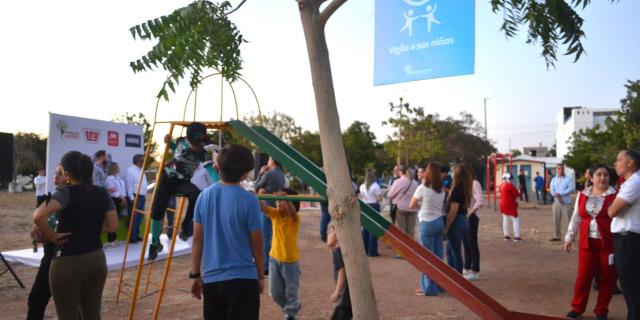 Empresas unen esfuerzos para mejorar juntos cuatro parques de Culiacán