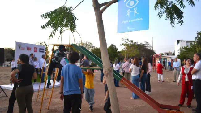 Parque Santa Anita Cactus, es uno de los espacios recreativos beneficiado por el programa “Juntos para mejorar”. Foto: Juan Madrigal