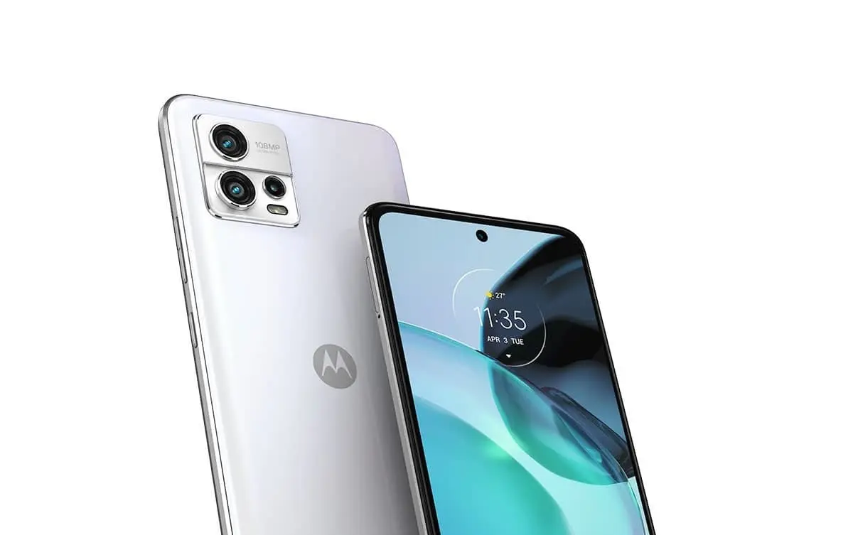 El smartphone Motorola Moto G72 incluye batería de larga duración. Foto: Cortesía