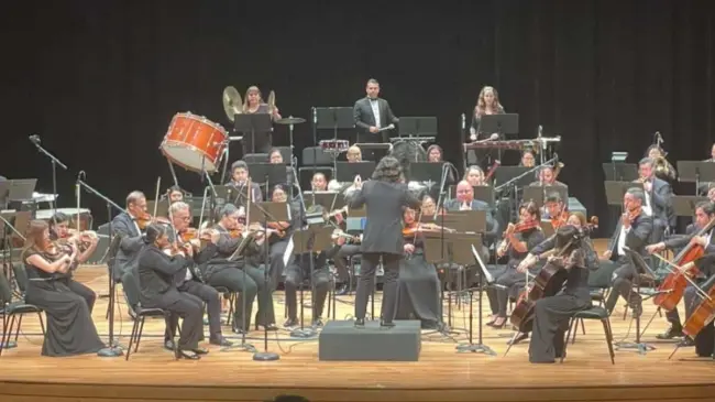 Orquesta Sinfónica de la Universidad de Tamaulipas. Foto Leili Elizalde