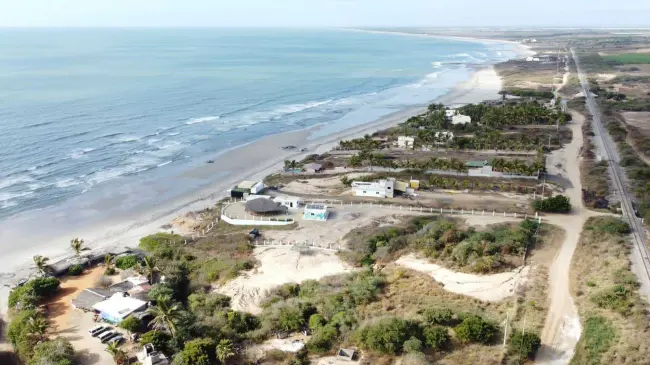Playa en Elota.