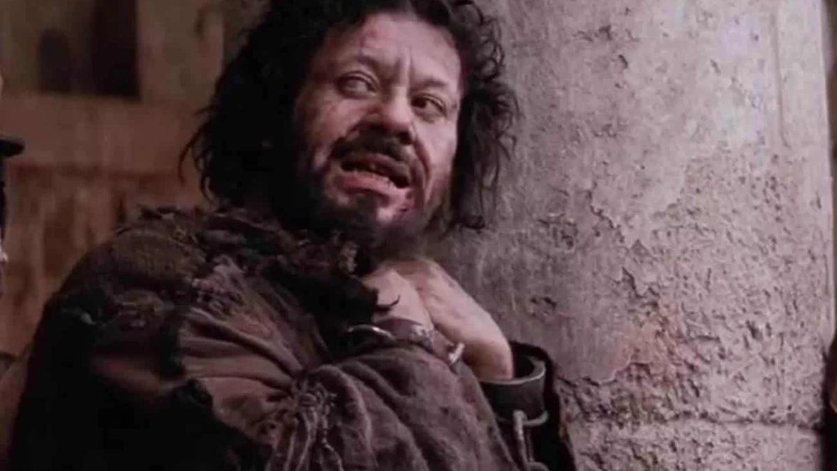 Pietro Sarubbi interpretando a Barrabás en la película La pasión de Cristo / Captura de la película La pasión de Cristo