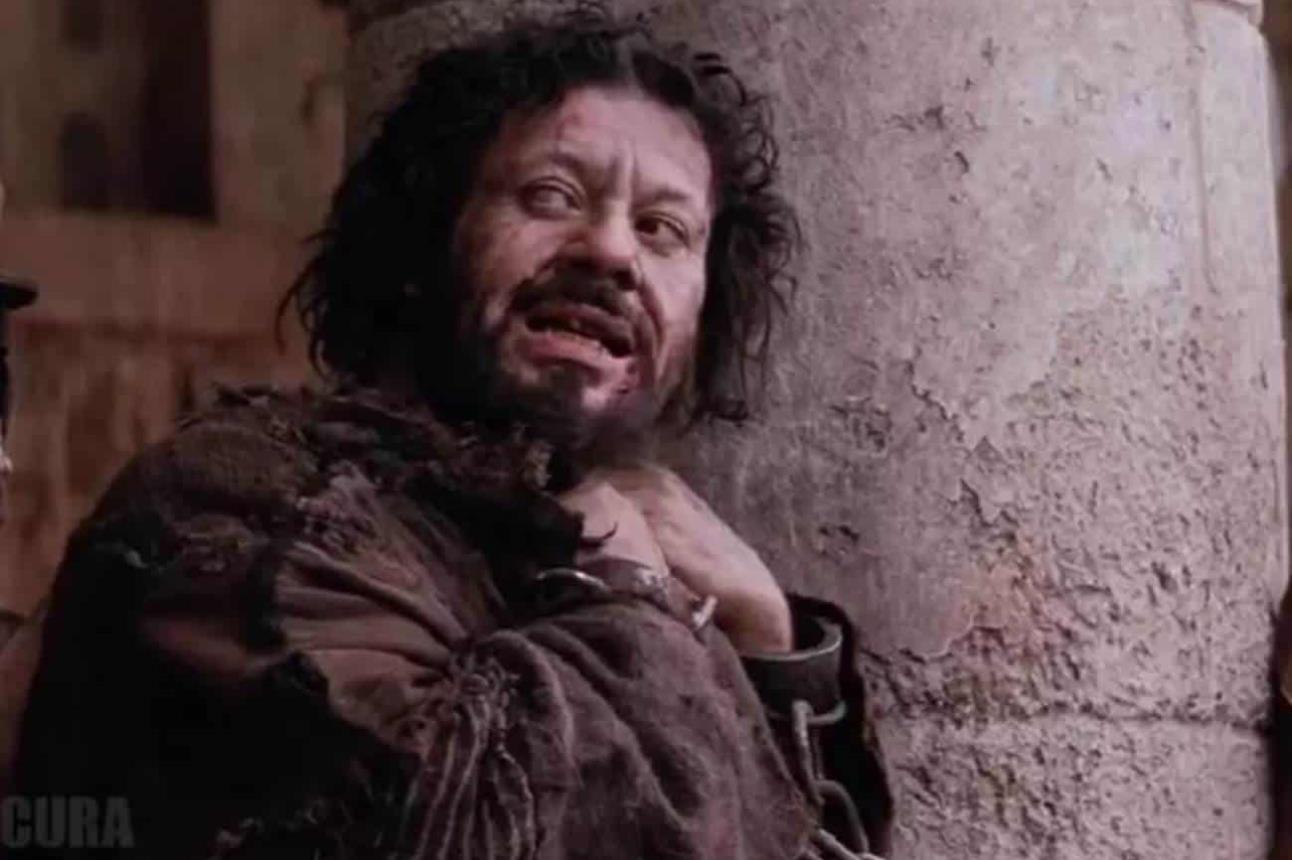 Pietro Sarubbi interpretando a Barrabás en la película La pasión de Cristo / Captura de la película La pasión de Cristo