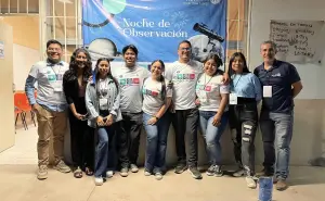 Desarrollan con éxito la Segunda Noche de observación de planetas en Villa Juárez