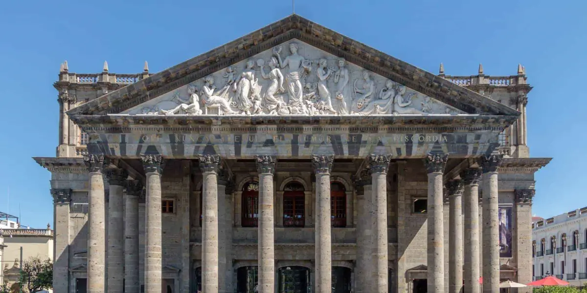 Teatro Degollado en Guadalajara, Jalisco. Foto Grand Fiesta Americana