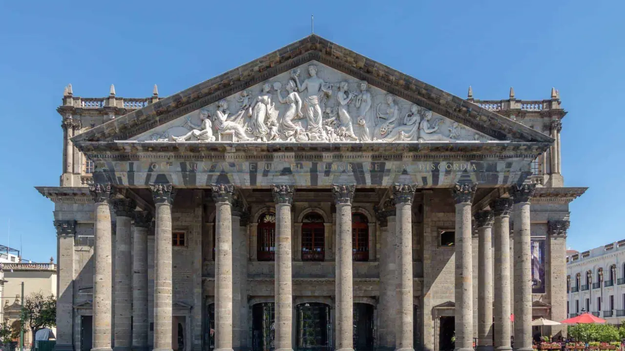 Teatro Degollado en Guadalajara, Jalisco. Foto Grand Fiesta Americana