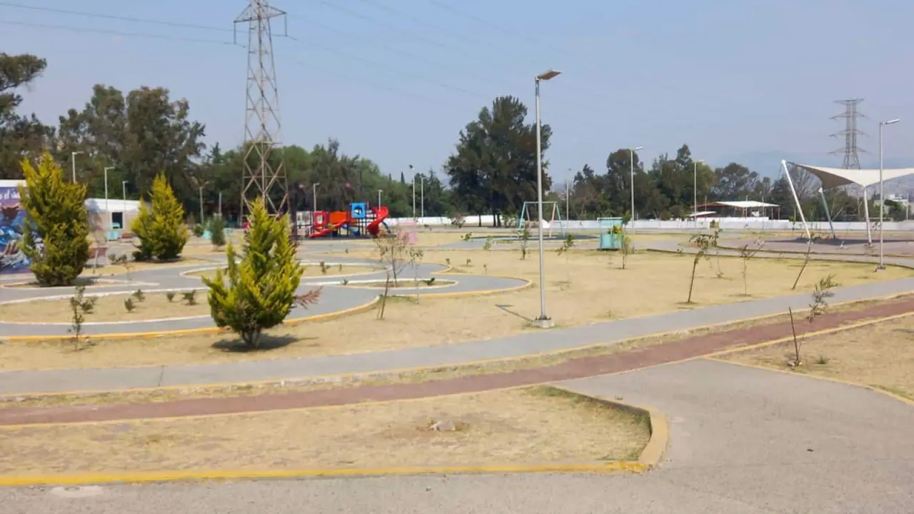 Senderos en el parque México Nuevo. Foto Brenda Valencia