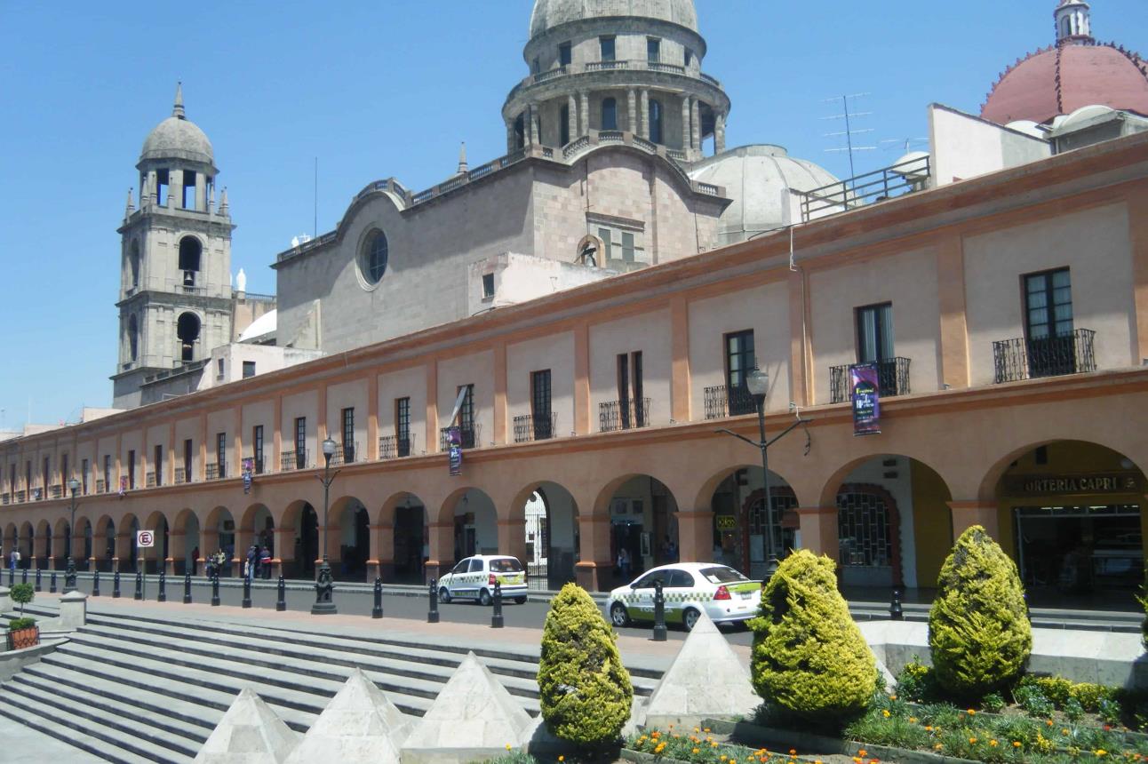 Centro histórico de Toluca. Foto Wikipedia