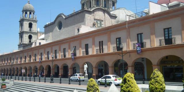 Las calles del centro de Toluca