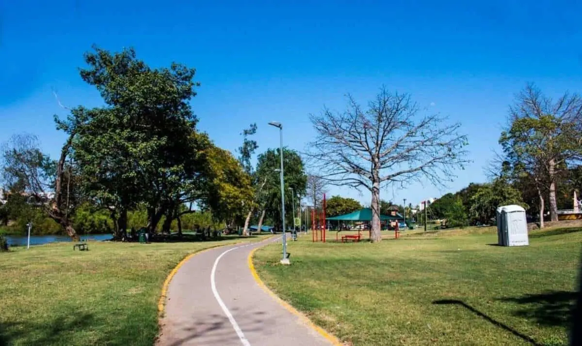 Sendero en el parque las Riberas Culiacán. Foto TripAdvisor