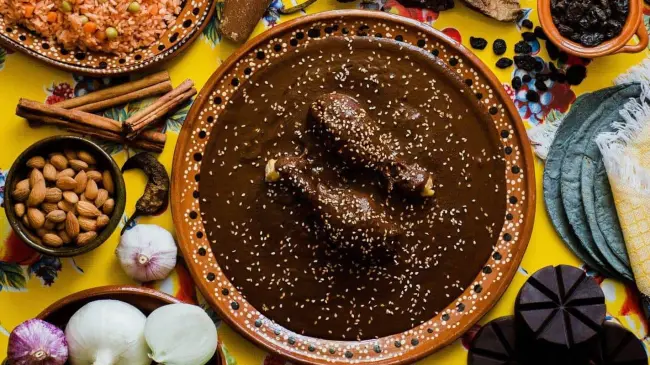 Mole poblano. Foto Culinaria Mexicana