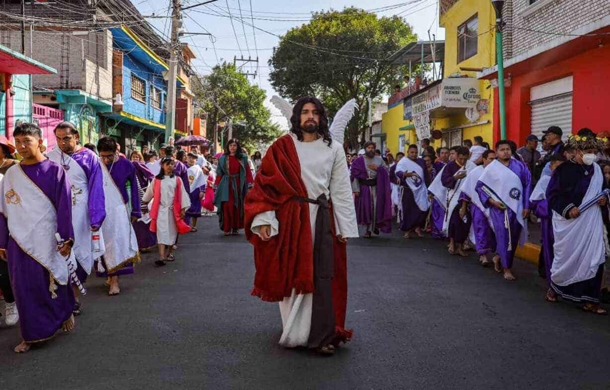 Pasión de Cristo en 2023 | Imagen: Hugo Salvador / EL UNIVERSAL