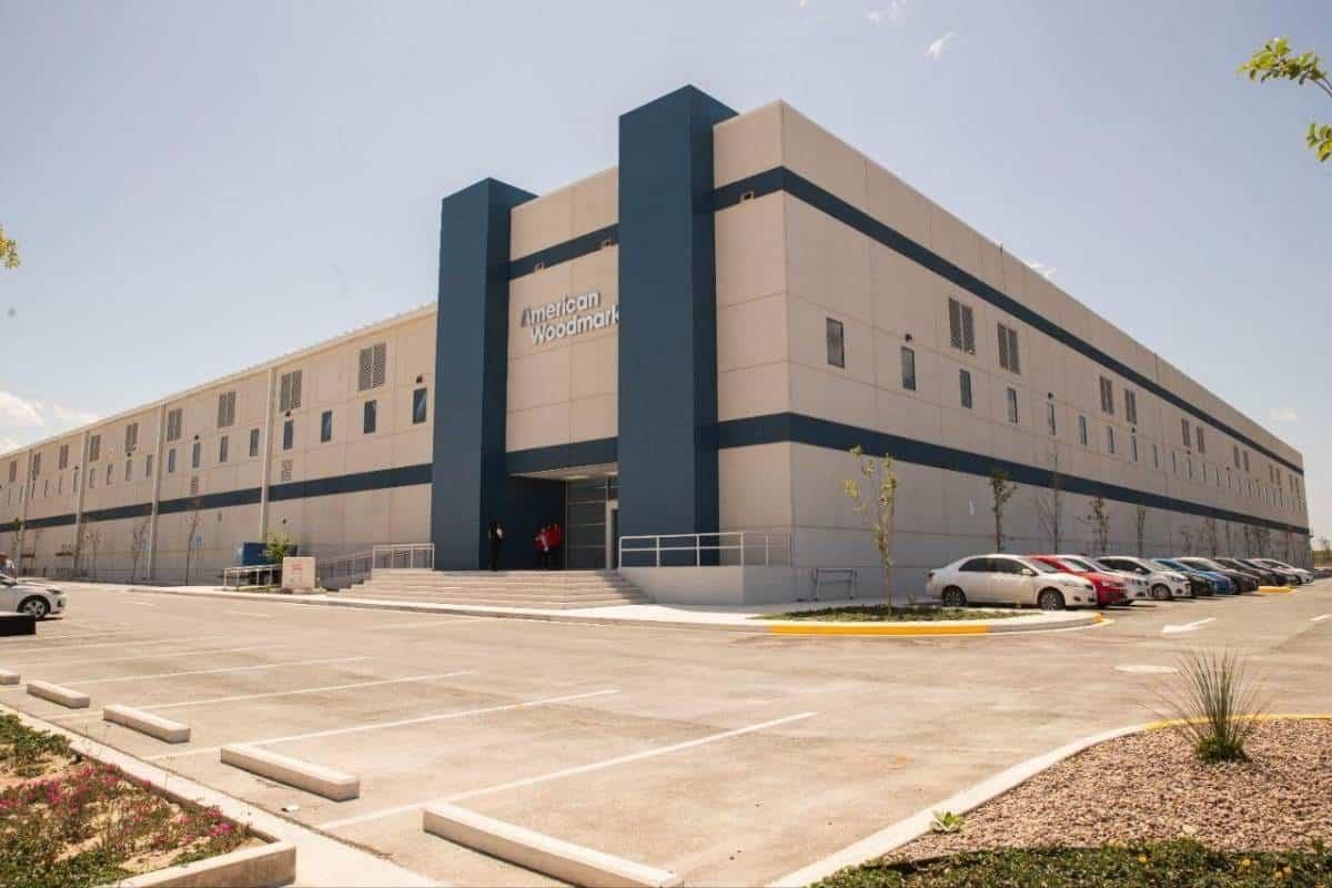 American Woodmark inauguró su primera planta en Nuevo León. Foto: Cortesía