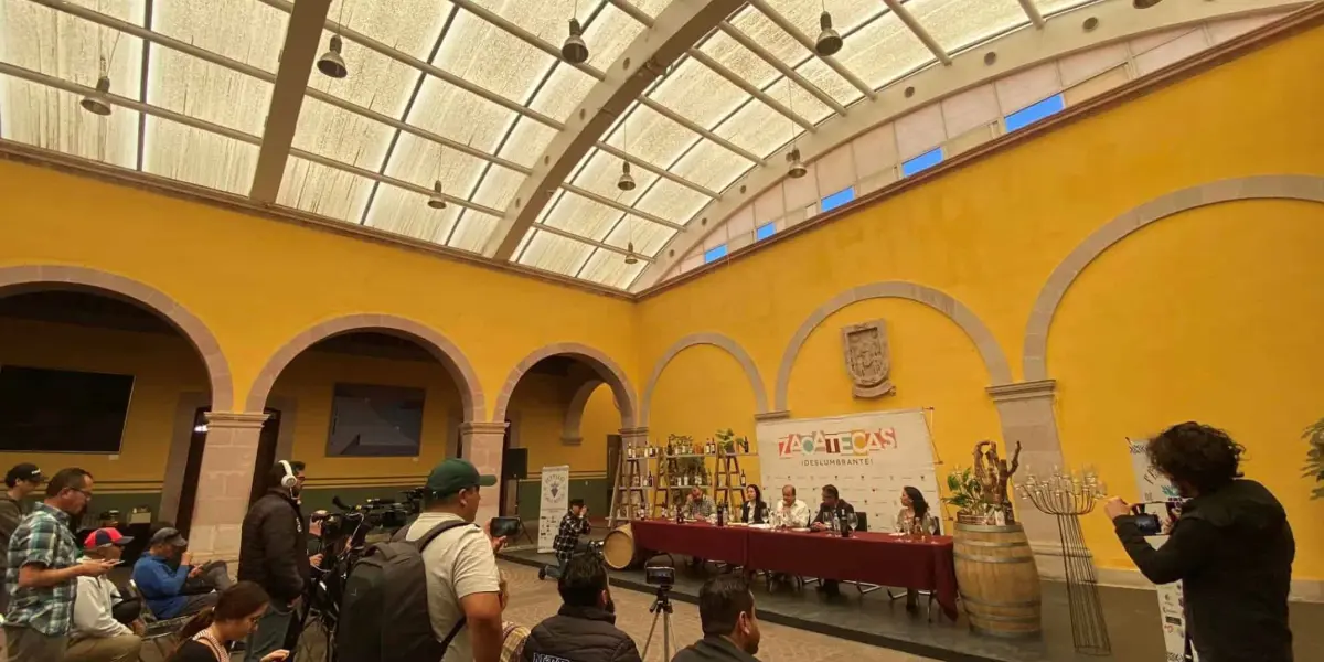 Invitan al público al Festival del Vino y el Mezcal 2024, en Zacatecas. Foto: Cortesía