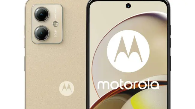 El smartphone Motorola Moto G14 tiene una buena relación entre sus características y su precio. Foto: Cortesía
