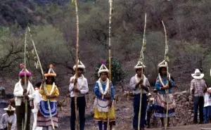 Así celebran Semana Santa los tepehuanos del sur en Durango