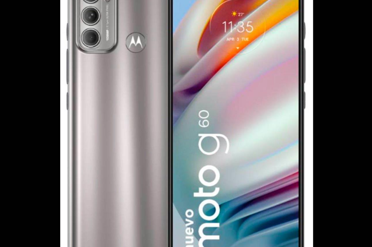 El smartphone Motorola Moto G60 viene con pantalla con buen desempeño. Foto: Cortesía
