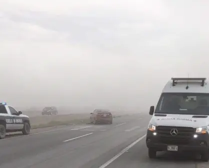 Emiten alerta ante formación de tolvaneras en carretera Chihuahua-Ciudad Juárez