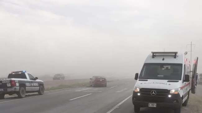Detectan tolvaneras en carretera Chihuahua-Ciudad Juárez. Foto: Cortesía
