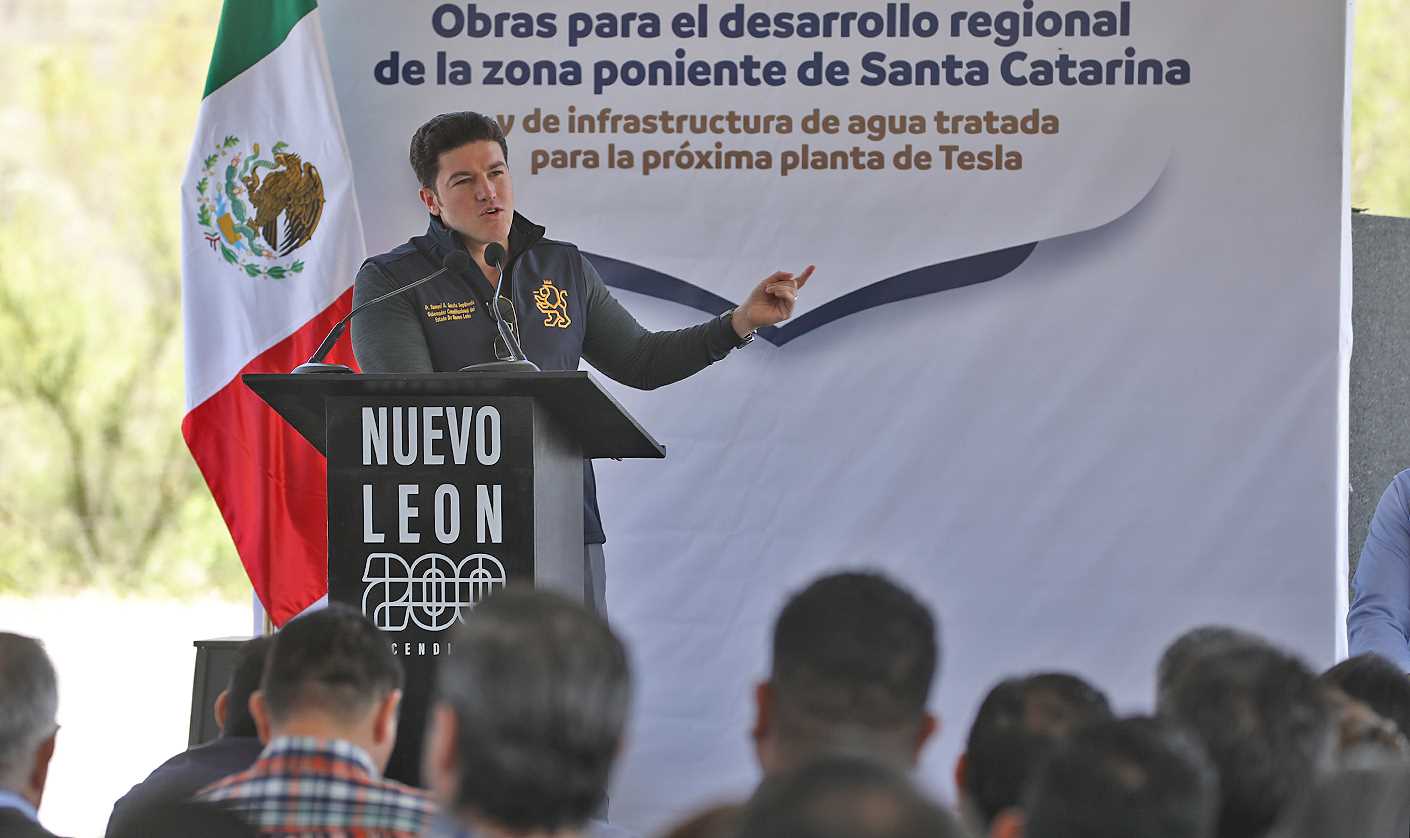 Arranque de obras de Tesla en Nuevo León