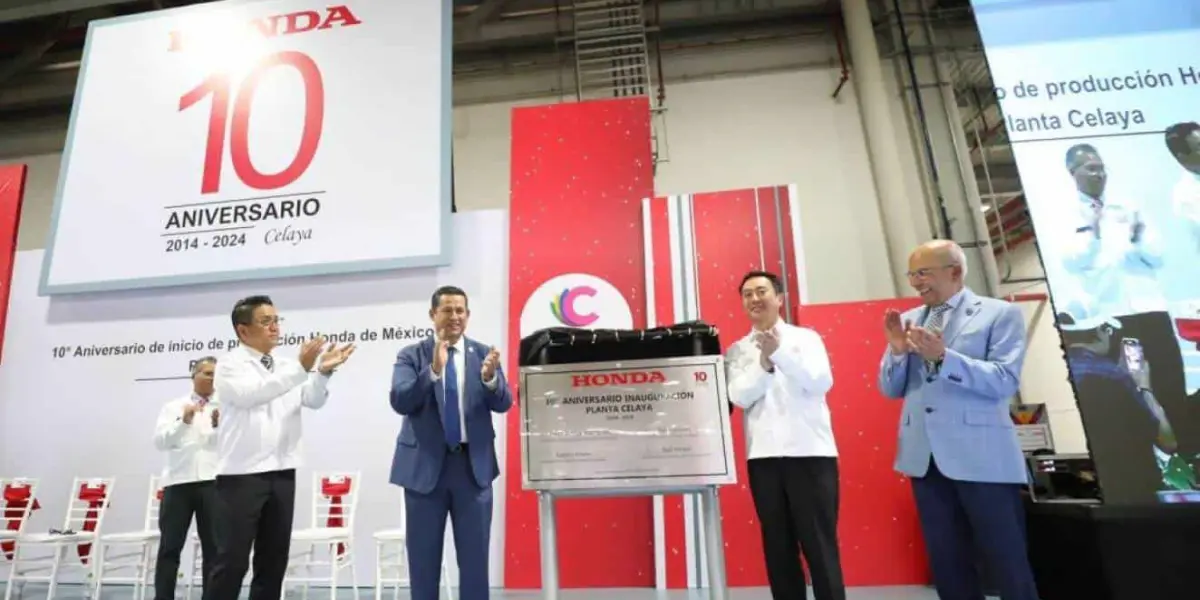 Se han producido más de un millón de unidades en la planta de Celaya de Honda. Foto: Cortesía