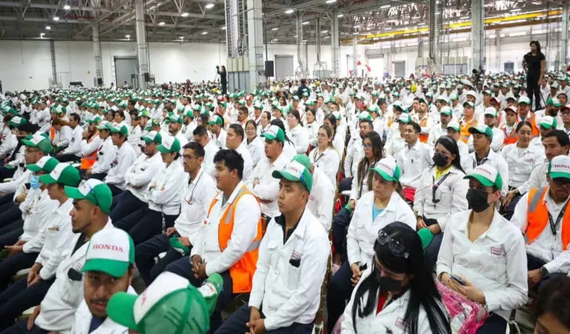 Honda festeja los 10 años de la planta de Celaya, Guanajuato 