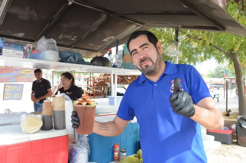 Jesús Alberto el marisquero del Agricultores