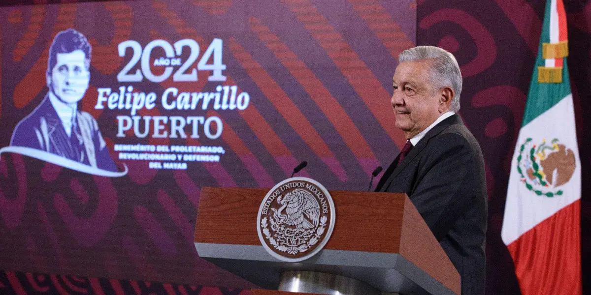 Andrés Manuel López Obrador, presidente de México.