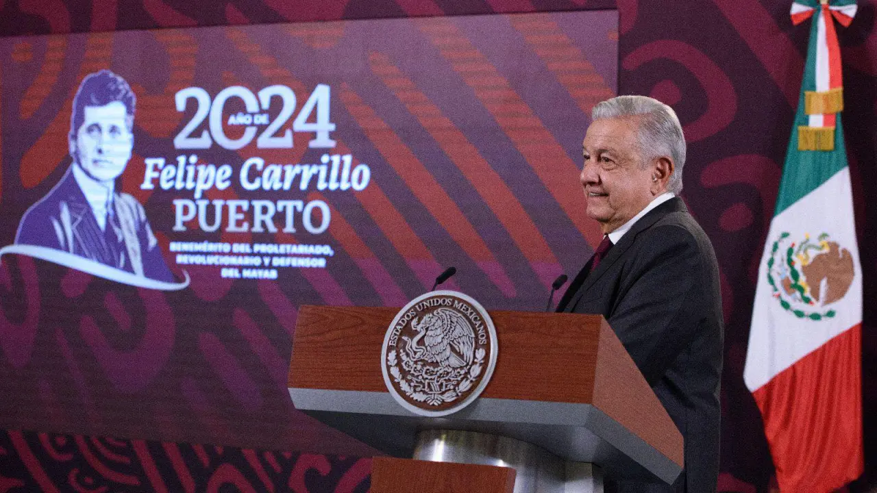 Andrés Manuel López Obrador, presidente de México.