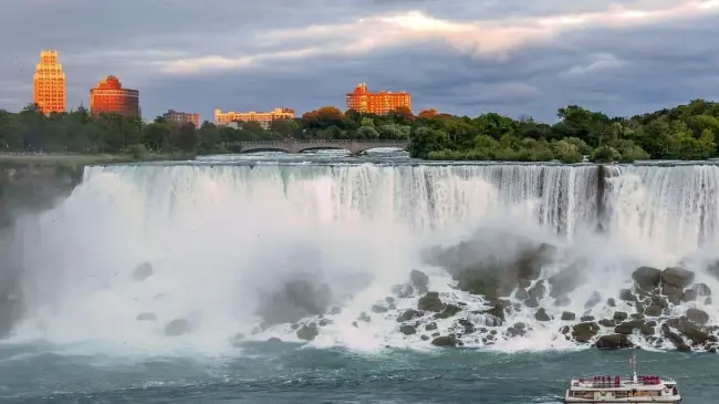 Las Cataratas del Niágara gozarán de una vista privilegiada del eclipse solar. Foto: Pixabay