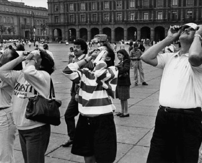 Cómo fue el eclipse de 1991 en México