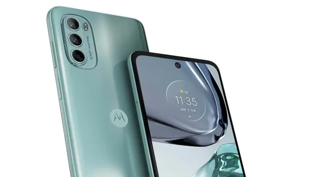 Motorola Moto G62 con altavoces estéreo con tecnología Dolby Atmos. Foto Cortesía