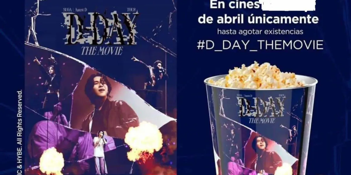 Cinépolis tendrá en pocos días disponible la palomera de D-Day The Movie. Foto: Coleccionables de Cine y Más