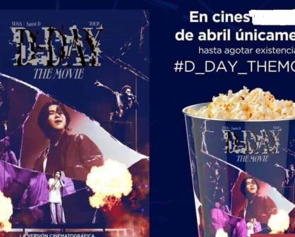 Palomera de la película D-Day The Movie de Suga en Cinépolis; cuánto cuesta