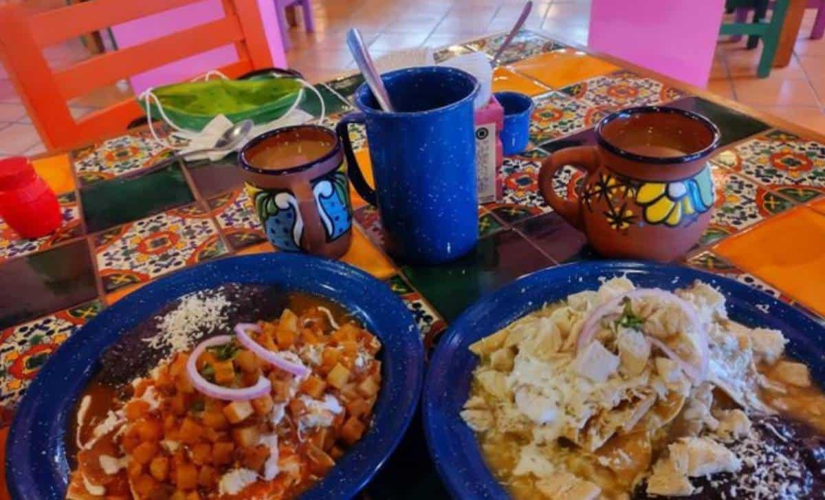 Desayunos en Monterrey. Restaurante Catrinas Chilaquiles. Foto FineNear