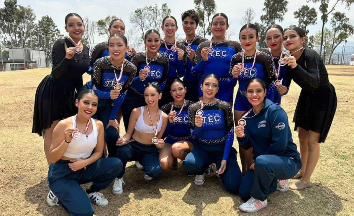 Bailarines de la Compañía de Danza del Tec de Monterrey campus Cuernavaca. Foto FB Tec Cuernavaca