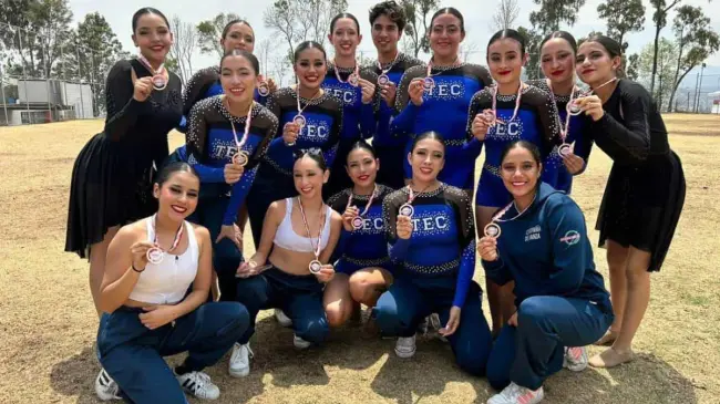 Bailarines de la Compañía de Danza del Tec de Monterrey campus Cuernavaca. Foto FB Tec Cuernavaca