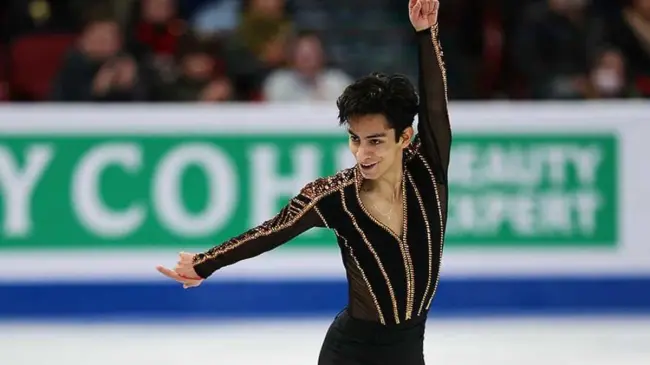 Patinador mexicano Donovan Carrillo. Foto Gobierno de México