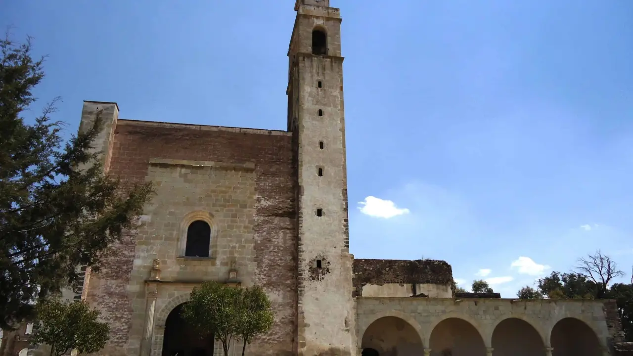 Ex convento Todos los Santos en Zempoala, Hidalgo. Foto Wikipedia