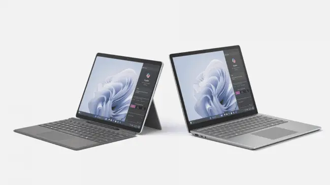 Surface Pro 10 y Surface Laptop 6