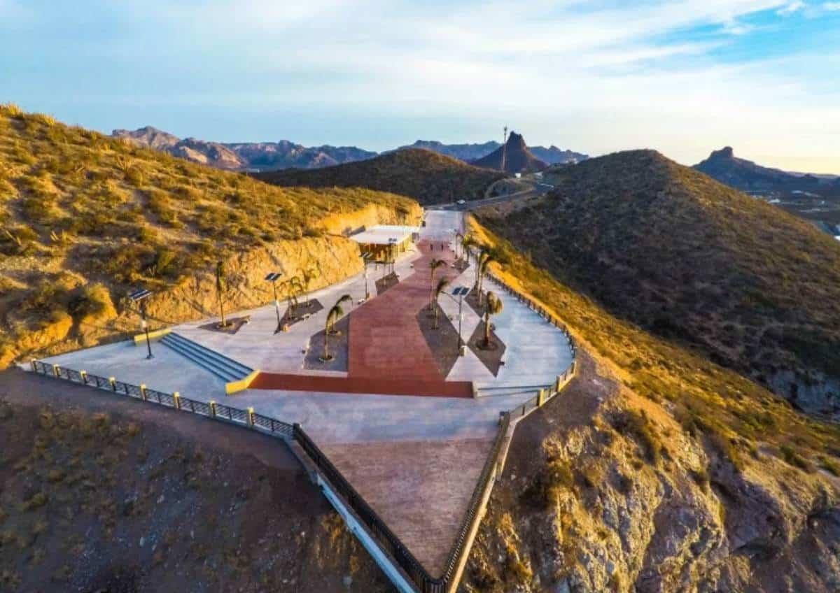 Vista panorámica desde el mirador en San Carlos, Sonora. Foto AB Travel