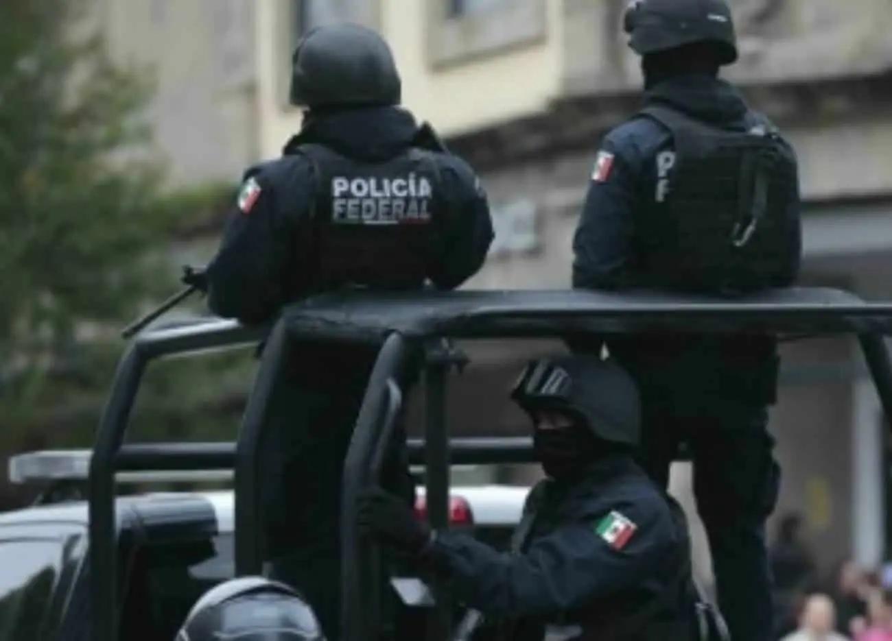 Policías en México.