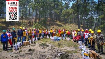 ¡Héroes! Brigadistas rescatan a animalitos del incendio forestal de Lerma, Edomex
