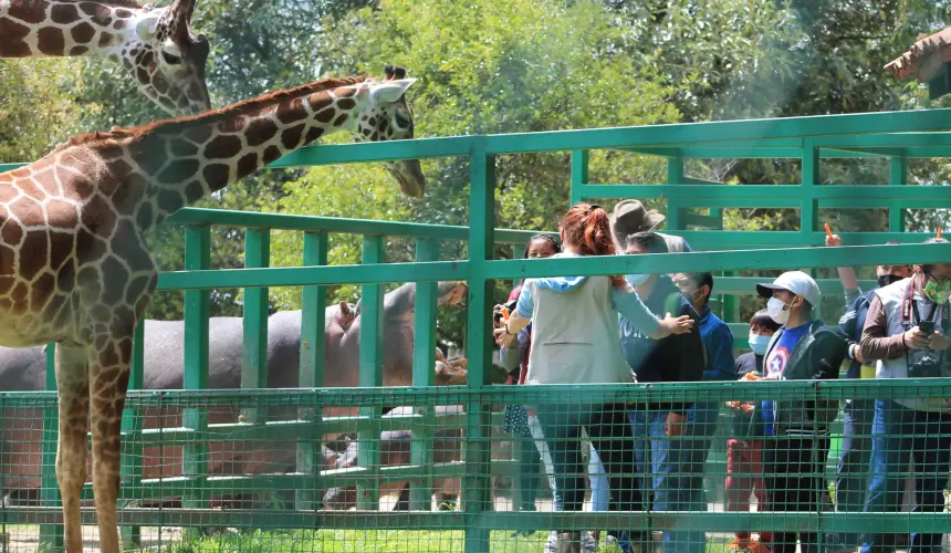 Niños visitando el parque Ecológico Zacango. Foto Gobierno EDOMEX