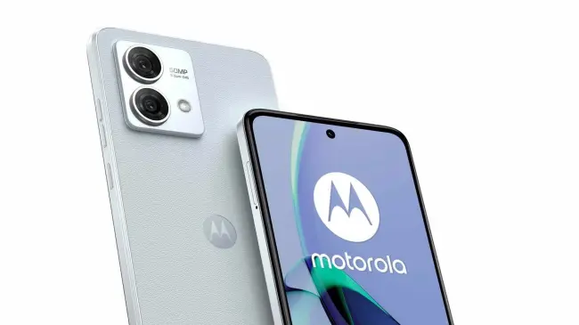 El smartphone Motorola Moto G84 viene con batería de larga duración. Foto: Cortesía