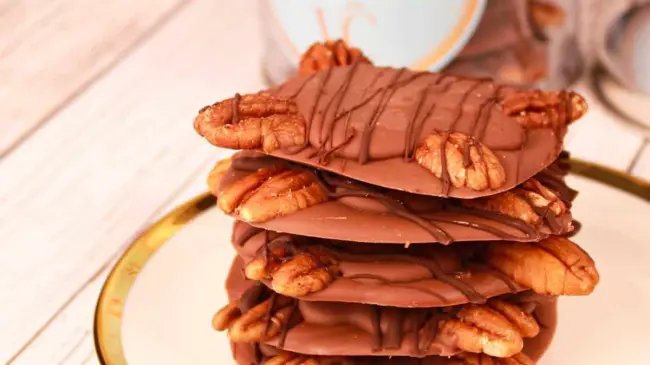Deliciosas tortugas de chocolate de venta en Verychoco Tampico. Foto FB Oficial